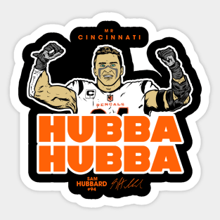 Hubba Hubba, Sam Hubbard - A Sticker